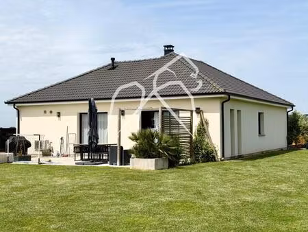 maison contemporaine | plain-pied | 105 m² | st georges sur fontaine (76690)