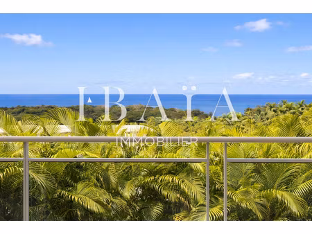deshaies - villa vue mer - plage à pieds