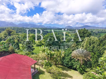 exclusivité - petit-bourg - magnifique vue montagne - villa