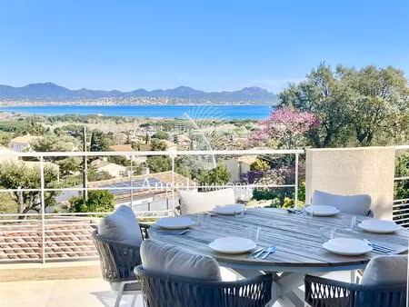 saint aygulf : superbe vue mer pour cette villa renovee