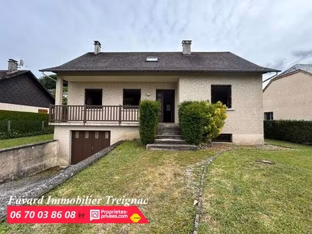 achat maison 6 pièces 120m² treignac 19260
