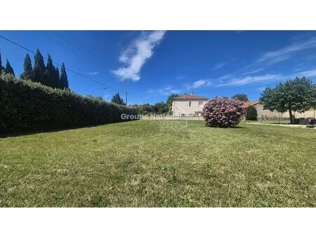 achat terrain 943m² sarrians 84260