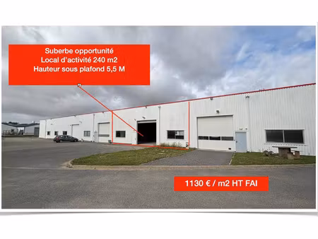 vente commerce 1 pièce 239 m² douvres-la-délivrande (14440)