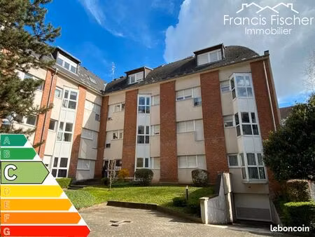 1ère annonce : dernier étage neudorf  au calme et lumineux  f2 en duplex de 65 m2 au sol