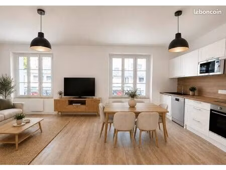 appartement 2 pièces 52m² refait à neuf 200m gare