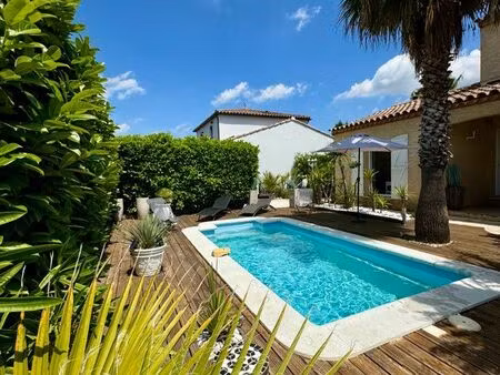 villa 4 pièces avec piscine - saint andré de sangonis - les jardins de l’infante