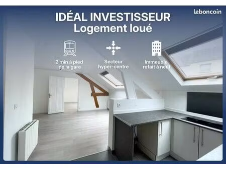 appartement 2pièce 50m² - 2min à pied gare