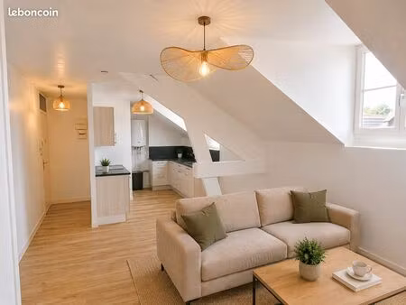 appartement t2 entièrement renové - 47m² 200m gare