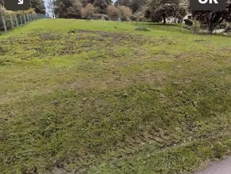 terrain à bâtir 1000m2