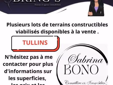 terrain 542 m² tullins