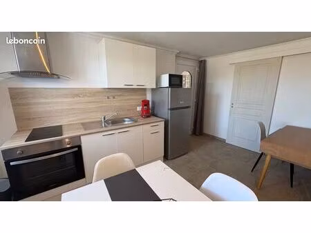 à louer – charmant t1bis 34m² pièces meublé  refait à neuf – castelsarrasin