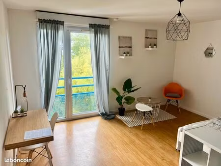 studio cosy centre ville - pentagone  avec place de parking privée