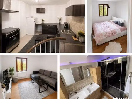 t2 meuble tout confort - prêt à habiter