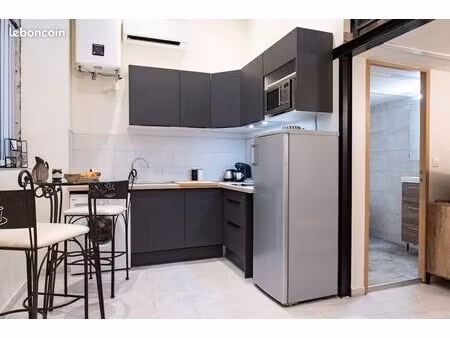 studio cosy et confortable