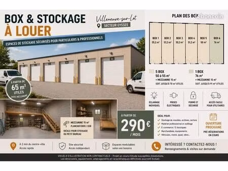 box et garage