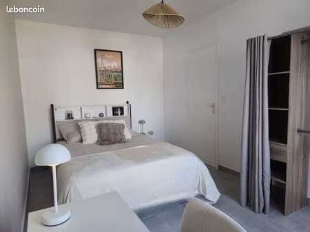 ? chambres haut de gamme – proche université orléans & chu – maison avec jardin – 480 cc