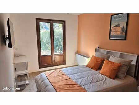 ? chambres haut de gamme – proches université orléans & chu – maison avec jardin – à parti