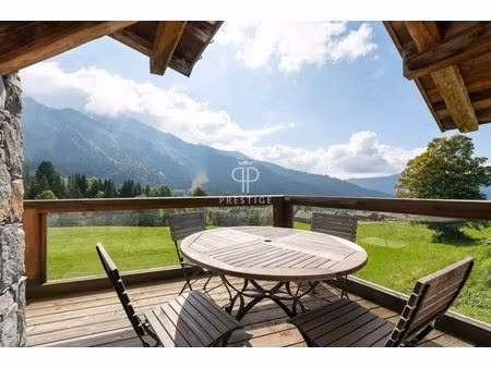 chalet spacieux et charmant de 6 chambres à la clusaz  avec une vue fabuleuse sur les...