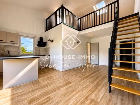 appartement t2 bis avec mezzanine  balcon 13 m² et stationnement