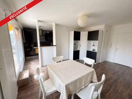 vente appartement 3 pièces à rouen rive gauche est (76000) : à vendre 3 pièces / 74m² roue