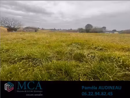 vente terrain 750 m² frontenac (33760)