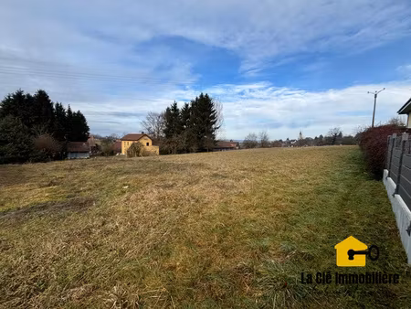 terrain libre de construction avec vue dégagée - wolschwille