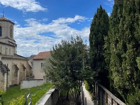 ensemble : maison de bourg de 161 m2 et appartement indépendant de 28 m2 avec jardin