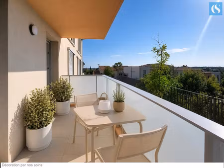 vente appartement 2 pièces 50m2 aix-en-provence 13090 - 290000 € - surface privée