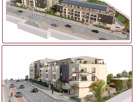 achat appartement 2 pièces 40m² mondeville 14120