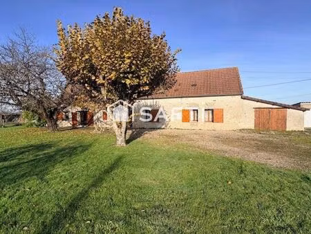 longère de 117 m² 3 chambres avec terrain de 7351 m²
