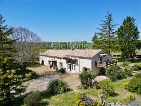 proche de duras  superbe propriété divisé en 3 maisons avec 2 piscines