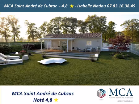 vente maison 4 pièces 65 m² la lande-de-fronsac (33240)