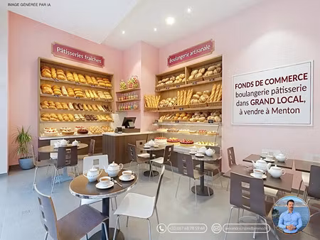 vente commerce 300 m² menton (06500)