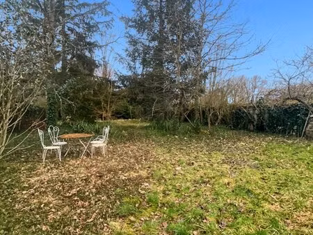 bois-le-roi – terrain avec maison existante à rénover ou projet de reconstruction