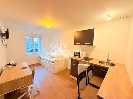 a louer - studio meublé - quartier kérinou à brest