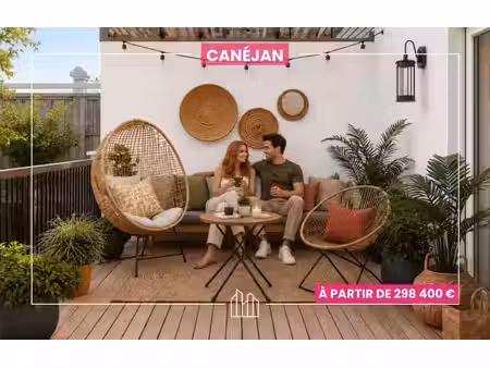 vente appartement neuf canéjan - - surface privée