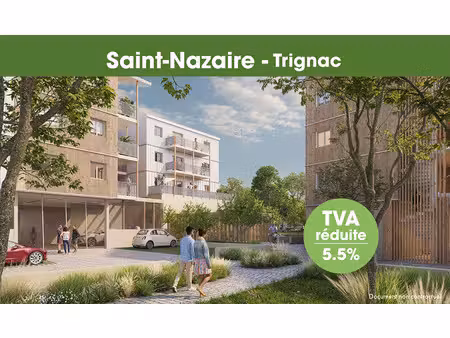 vente programme neuf t2  t3  t4 48 à 84 m² trignac (44570)