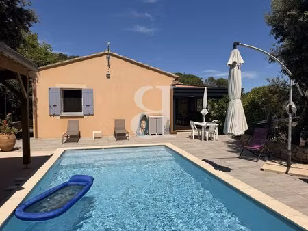 villa avec piscine à rochegude