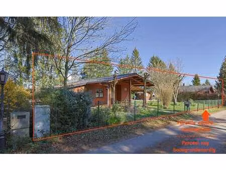 bungalow 2ch. + parcelle constructible = opportunité !