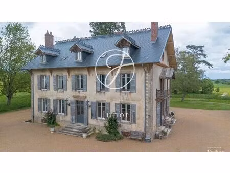 saint saulge - nievre - manoir xixème- maison de gardien- parc 2ha