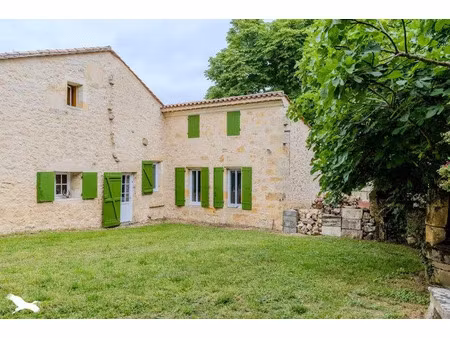 vente maison 8 pièces 274 m² à branne (33420)  493 500 €