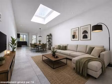 jolie maison habitable rapidement + jardin