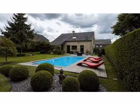 maison 3 ch. avec piscine et jardin à blegny