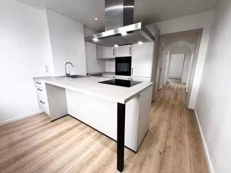 appartement 2ch 1sdb rénove intégralement marcinelle