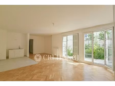 bougival - appartement 3 pièces avec jardins