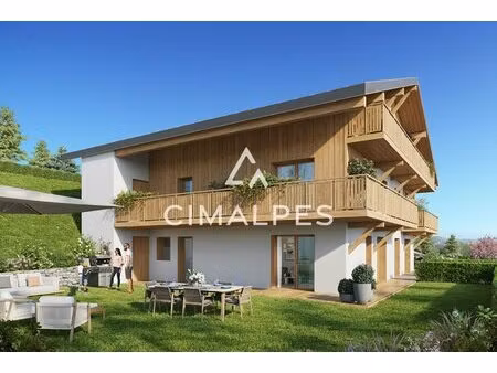 chalet mitoyen 4 chambres- avec terrasse et jardin