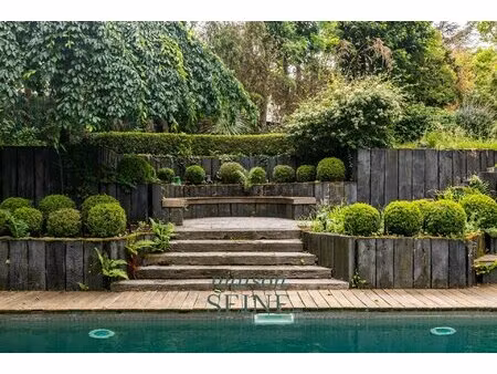 garches - golf de saint cloud - maison d'architecte 6 chambres en parfait état - jardin - 