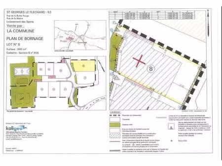 terrain constructible à vendre