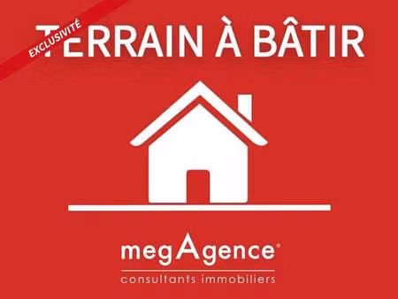 terrain constructible viabilisé à vendre