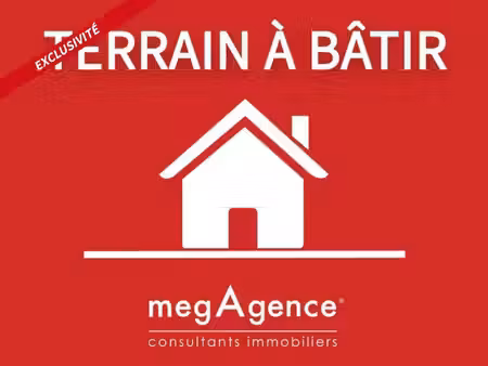terrain constructible viabilisé à vendre